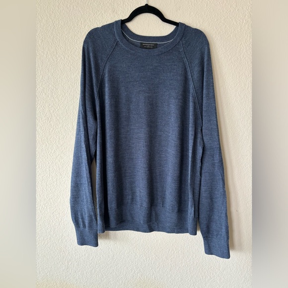 Banana Republic Other - Banana Republic 100%‎ Merino Wool Crewneck Sweater XL